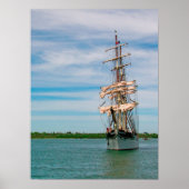 Tall Ship Elissa Poster (Voorkant)
