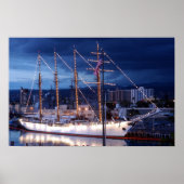 Tall Ship Esmeralda Poster (Voorkant)