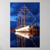 Tall Ship Esmeralda Poster (Voorkant)