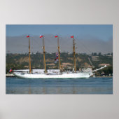 Tall Ship Esmeralda Poster (Voorkant)