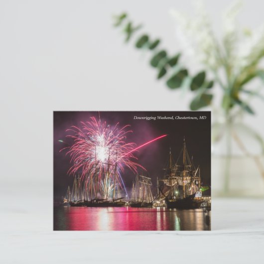 Tall Ship Festival Briefkaart (Staand voorkant)