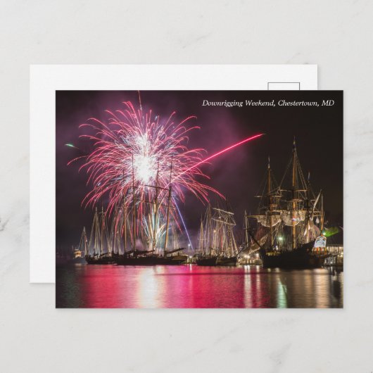 Tall Ship Festival Briefkaart (Voorkant / Achterkant)