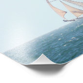 Tall Ship Foto Afdruk (Hoek)