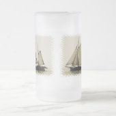 Tall Ship Frosted Beer Mok (Center)