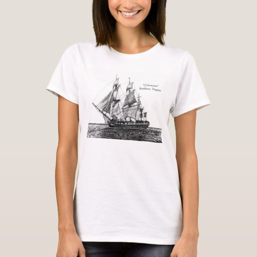Tall Ship Hermione Women's T-Shirt (Voorkant)