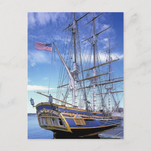 Tall Ship HMS Bounty Briefkaart (Voorkant)