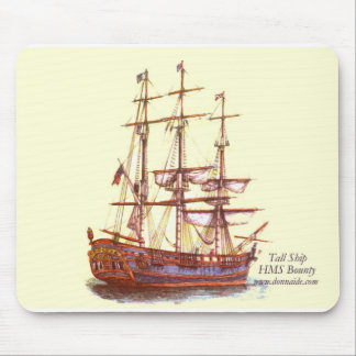 Tall Ship HMS Bounty Mousepad Muismat