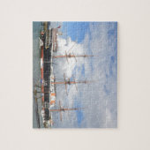 Tall Ship HMS Warrior Legpuzzel (Verticaal)