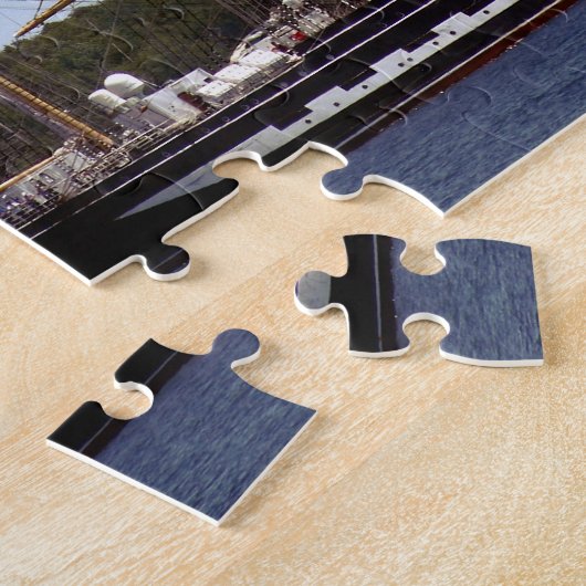 Tall Ship Kruzenshtern Foto Legpuzzel (Zijkant)