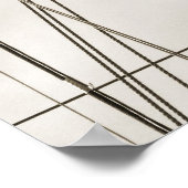 Tall Ship Mast & Sail Poster (Hoek)