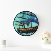 Tall Ship Nautical Grote Klok (Huis)