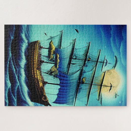 Tall Ship Nautical Legpuzzel (Horizontaal)