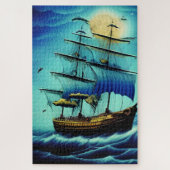 Tall Ship Nautical Legpuzzel (Verticaal)