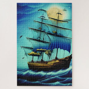 Tall Ship Nautical Legpuzzel