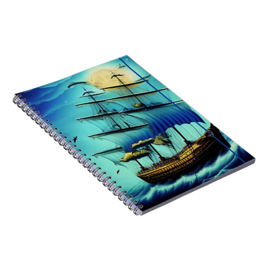 Tall Ship Nautical Notitieboek (Rechterzijde)