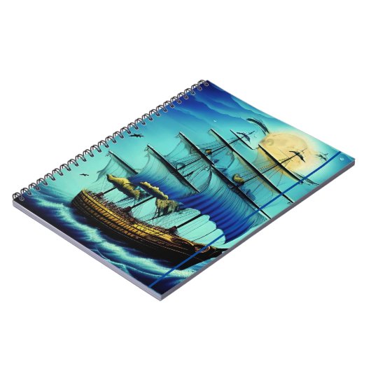 Tall Ship Nautical Notitieboek (Linkerzijde)