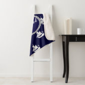 Tall Ship Nautical Personalized Sherpa Deken (In situ)