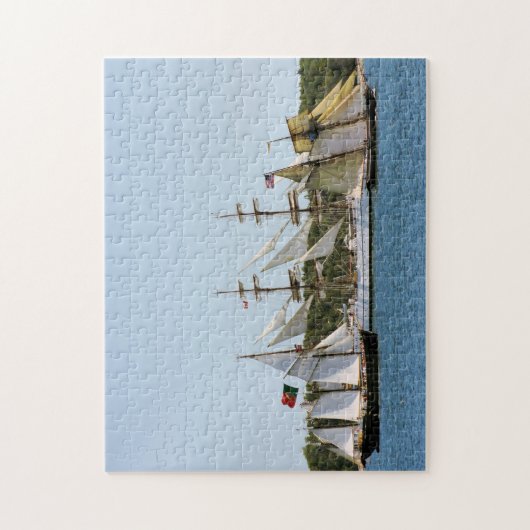 Tall Ship Parade of Sails Festival Foto Legpuzzel (Verticaal)