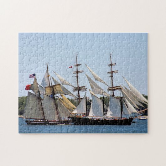 Tall Ship Parade of Sails Festival Foto Legpuzzel (Horizontaal)