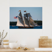 Tall Ship Pride of Baltimore Photo Poster (Keuken)