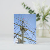 Tall Ship Rigging Briefkaart (Staand voorkant)