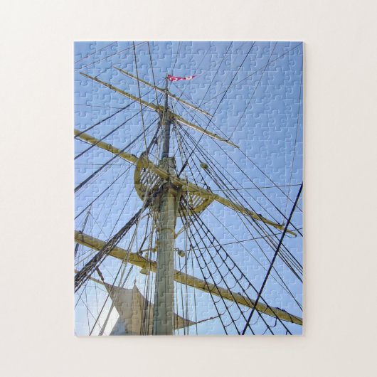 Tall Ship Rigging Legpuzzel (Verticaal)
