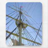 Tall Ship Rigging Muismat (Voorkant)