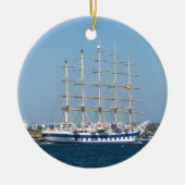 Tall Ship Royal Clipper Keramisch Ornament (Voorkant)