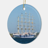 Tall Ship Royal Clipper Keramisch Ornament (Links)