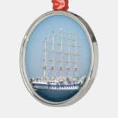 Tall Ship Royal Clipper Metalen Ornament (Links)