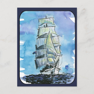 Tall Ship Series #4 Briefkaart