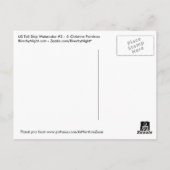 Tall Ship Series #4 Briefkaart (Achterkant)