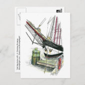 Tall Ship Series #5 Briefkaart (Voorkant / Achterkant)
