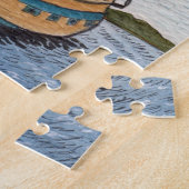 Tall Ship waterverf Legpuzzel (Zijkant)