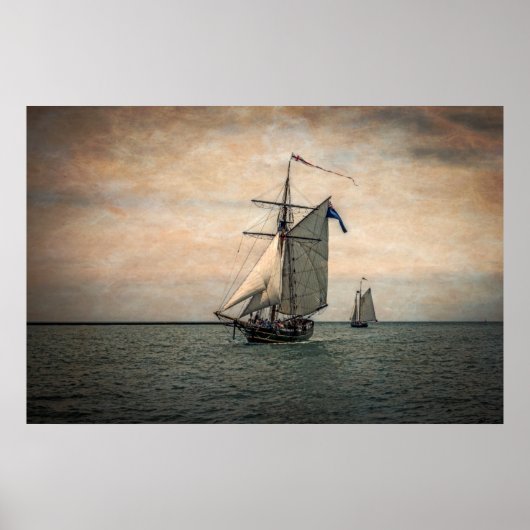 Tall Ships Festival, digitaal aangepast Poster (Voorkant)