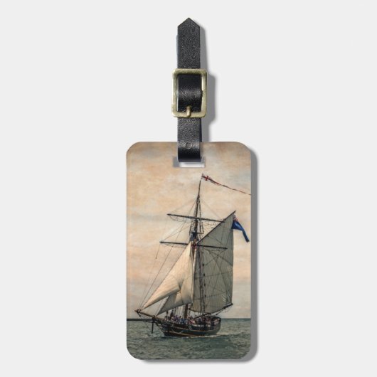 Tall Ships Festival, digitaal gewijzigd Bagagelabel (Voorkant verticaal)