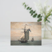 Tall Ships Festival, digitaal gewijzigd Briefkaart (Staand voorkant)