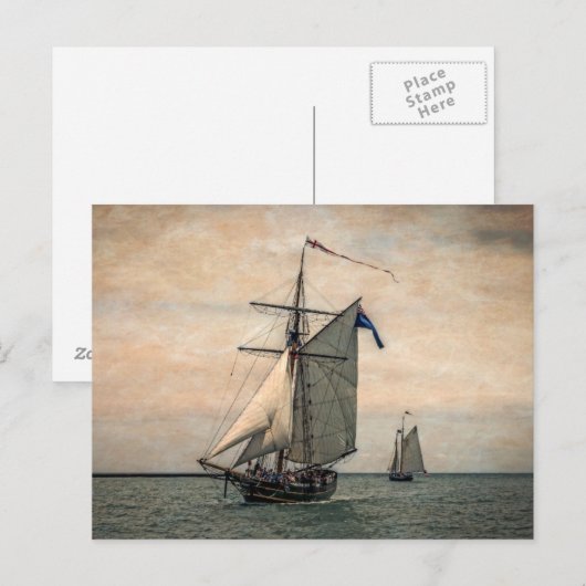 Tall Ships Festival, Digitally Briefkaart (Voorkant / Achterkant)