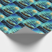 Tall Ships Nautical Cadeaupapier (Hoek)