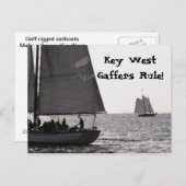 Tall Ships Sail Key West Fl Post Kaart (Voorkant / Achterkant)