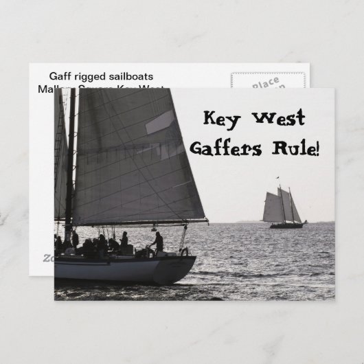 Tall Ships Sail Key West Fl Post Kaart (Voorkant / Achterkant)