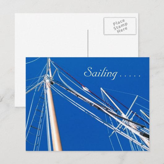 Tall Ships, zeilen. . . . . Briefkaart (Voorkant / Achterkant)