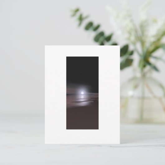 Tall sky 1 briefkaart (Staand voorkant)