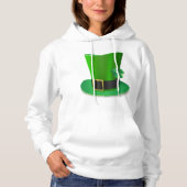Tall St Patricks Day Pet Dames Hoodie (Voorkant)
