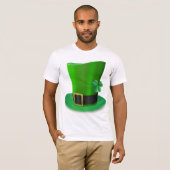 Tall St Patricks Day Pet Mannen T-shirt (Voorkant volledig)