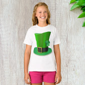 Tall St Patricks Day Pet Meisjes T-shirt