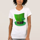 Tall St Patricks Day Pet Vrouwen T-shirt (Voorkant)