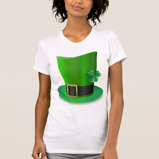 Tall St Patricks Day Pet Vrouwen T-shirt (Voorkant)
