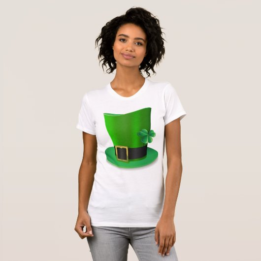 Tall St Patricks Day Pet Vrouwen T-shirt (Voorkant volledig)