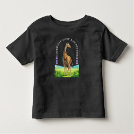 tall standing giraffe kinder shirts